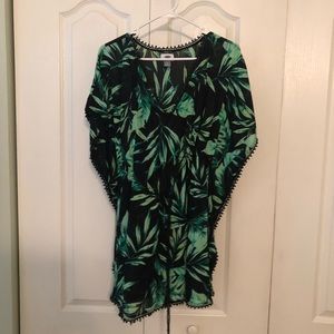 Last call! 🎉 Tropical swim coverup dress